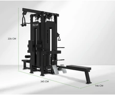 Jėgos staklės TUNTURI Platinum Multi Station / 4 Stations Selectorized V-series