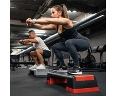 Stepas (pakyla) GYMSTICK Pro Step Raudona