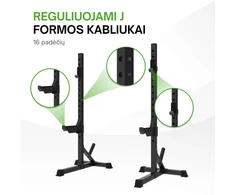 Stovas TUNTURI SS60 Squat Stand (1/2)