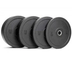 STRONGMAN Hi-Temp Premium gumuotų svarmenų rinkinys 100kg