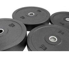 STRONGMAN Hi-Temp Premium gumuotų svarmenų rinkinys 100kg