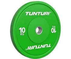 Svarmenys TUNTURI Platinum Bumper Plate Colour (5–25 kg) (Svoris: 10 kg)