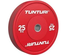 Svarmenys TUNTURI Platinum Bumper Plate Colour (5–25 kg) (Svoris: 25 kg)