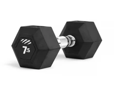 Svarmuo / hantelis TIGUAR Dumbbell HEX 5–50 kg (Svoris: 7.5kg)