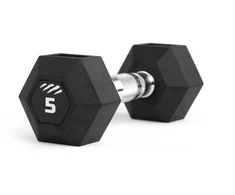 Svarmuo / hantelis TIGUAR Dumbbell HEX 5–50 kg (Svoris: 5kg)