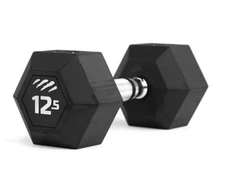 Svarmuo / hantelis TIGUAR Dumbbell HEX 5–50 kg (Svoris: 12.5kg)