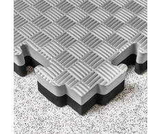Tatamio puzzle stiliaus danga Sportbay 1x1 m x 4 cm (Spalva: Mėlyna, raudona)