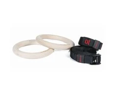 Žiedai GYMSTICK Wooden Power Rings