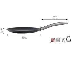 Anglies plieno blynų keptuvė Skottsberg Crepe 28cm