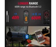 Belaidis Bluetooth mėsos termometras ThermoPro TP972W su 2 zondais