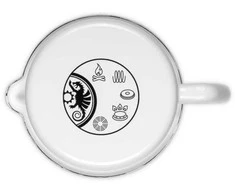 Emaliuotas pieno puodas Petromax 1 L