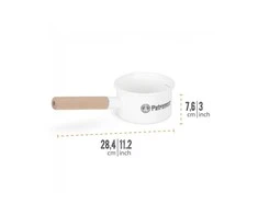 Emaliuotas prikaistuvis Petromax baltas 500ml