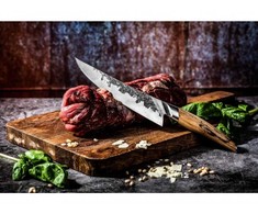 Japoniško plieno šefo peilis Forged Katai