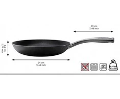 Lengvojo ketaus keptuvė Skottsberg 24cm