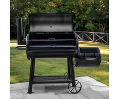 Lauko kepsninė-rūkykla Char-Griller Grand Champ Offset Smoker