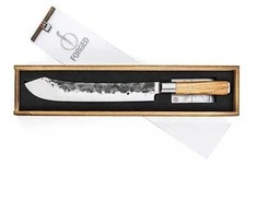 Japoniško plieno peilis STYLE DE VIE Olive Forged, Butcher, 25,5 cm (mėsos)