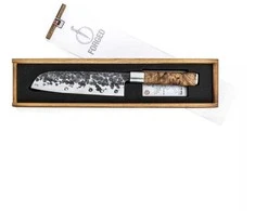 Japoniško plieno peilis STYLE DE VIE, VG10 Forged, Santoku, 18 cm