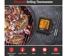 Skaitmeninis belaidis įkraunamas bluetooth maisto termometras su 2 zondais ThermoPro TP920W