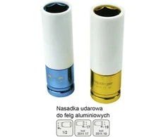 ADLER LIZDINĖ GALVUTĖ ALIUMININIAMS RATLANKIAMS 1/2″ 17mm ILGA