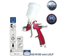 Pneumatinis dažų purkštuvas Adler MA-R100LVLP-MINI/0.8