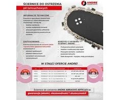 ANDRE ŠLIFAVIMO DISKAS GRANDINIŲ GALANDIMUI 145 x 4,7 x 22,2mm CRA60K7VE01 – 35