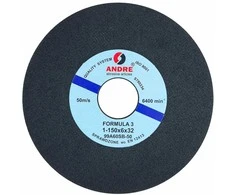 ANDRE ŠLIFAVIMO DISKAS JUOSTINIŲ PJŪKLŲ GALANDIMUI 150 x 6 x 32mm 99A60SB88 – 50 FORMULA „3”