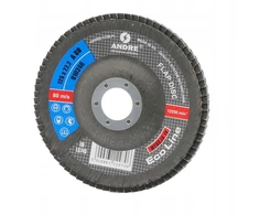 ANDRE ŠLIFAVIMO DISKAS ŽIEDLAPINIS 125mm P80 ECO LINE IV VERSIJA