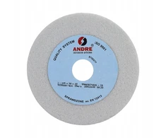 ANDRE PLOKŠČIAS ŠLIFAVIMO DISKAS 125mm x 20mm x 20mm 99A60K7VE01-35 Baltas „1 TIPAS”