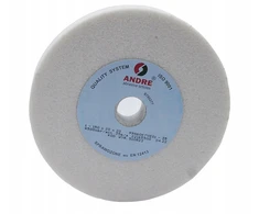 ANDRE PLOKŠČIAS ŠLIFAVIMO DISKAS 150mm x 20mm x 20mm 99A60K7VE01-35 Baltas „TYP 1”