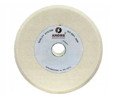 ANDRE PROFILUOTAS ŠLIFAVIMO DISKAS 125mm x 8mm x 20mm 99A60K7VE01-35 Baltas „TYP 1C”