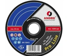 ANDRE PJOVIMO DISKAS METALUI 125 x 1,0mm METAL/INOX PRO LINE NEW 95A54RBF