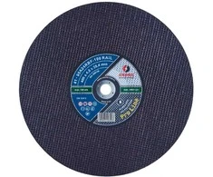 ANDRE PJOVIMO DISKAS METALUI 400 x 4,0mm x 25,4mm RAIL 100 PRO LINE 95A24RBF GELEŽINKELIO BĖGIAMS