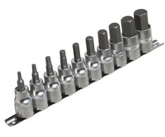 ASTA LIZDO RINKINYS 1/2 "HEX 10el.