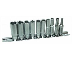 ASTA ILGOS RANKOS LIZDAI 6 KAMPAS 1/4" ASTA RANKINIAI LIZDAI 12KT 1/4" ANT bėgelio 4-13mm
