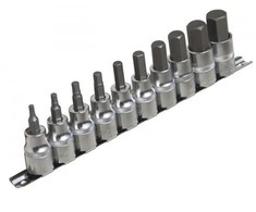 ASTA LIZDO RINKINYS 1/2 "HEX 10el.