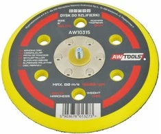 Diskas šlifavimui 6"/150mm pneum. šlifavimo mašinelei AW-TOOLS