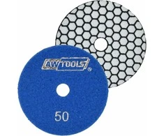 AW-Tools AWTOOLS POLIRAVIMO PADAS 100mm GR. 50 SAUSAM POLIRAVIMUI