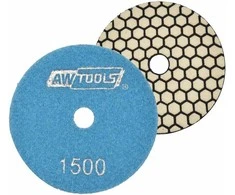AW-Tools AWTOOLS POLIRAVIMO PADAS 100mm GR.1500 SAUSAM POLIRAVIMUI