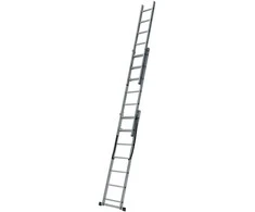 AW-Tools AWTOOLS kopėčios aliumininės 3x9 STOPNI 150KG ADAPATACJA NA SCHODY