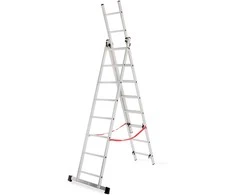 AW-Tools AWTOOLS ALIUMININĖS KOPĖČIOS BASIC 3×8 PAKOPŲ 150kg