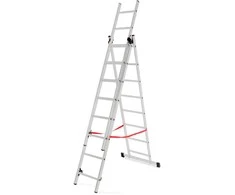 AW-Tools AWTOOLS ALIUMININĖS KOPĖČIOS BASIC 3×8 PAKOPŲ 150kg