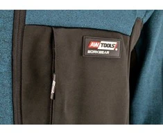 AW-Tools Šiltas džemperis AWTools AW02845; 3XL; mėlynas