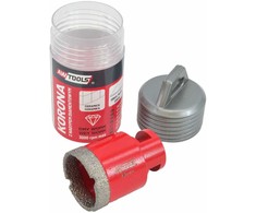 Grąžtas AW-Tools AWTOOLS CROWN M14 25 mm deimantinis gręžtuvas