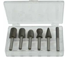 Grąžtas AW-Tools AWTOOLS KOTELINIAI FREZAI METALUI FI 6mm rinkinys 6vnt.