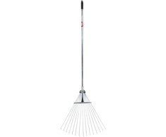 AW-Tools reguliuojamo pločio metalinis grėblys AW00092