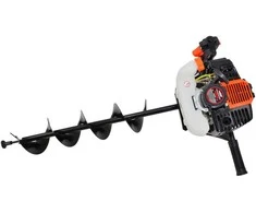 Grąžtas AW-Tools AWTOOLS GRĄŽAS / Benzino GRĄŽAS DIRVOTIMS 2,95 AG 2-takčiai +3 GRĄŽIAI (100, 150, 200 mm) GD520
