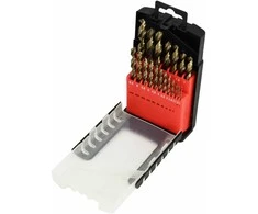 Grąžtas AW-Tools AWTOOLS GRĄŽIAI METALUI 1,0-10,0 mm / KOBALTAS / RINKINYS 19 VIENŲ