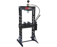 AW-Tools AWTOOLS HIDRAULINIS PRESAS SU MANOMETRU 30T / DVIGUBAS STŪMOKLIS