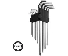 AW-Tools AWTOOLS ILGI TORX RAKTAI / T10-T50 / 9 vnt