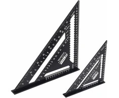 AW-Tools AWTOOLS ALIUMININIS STALIAUS KAMPAS 7″ Juodas LINE